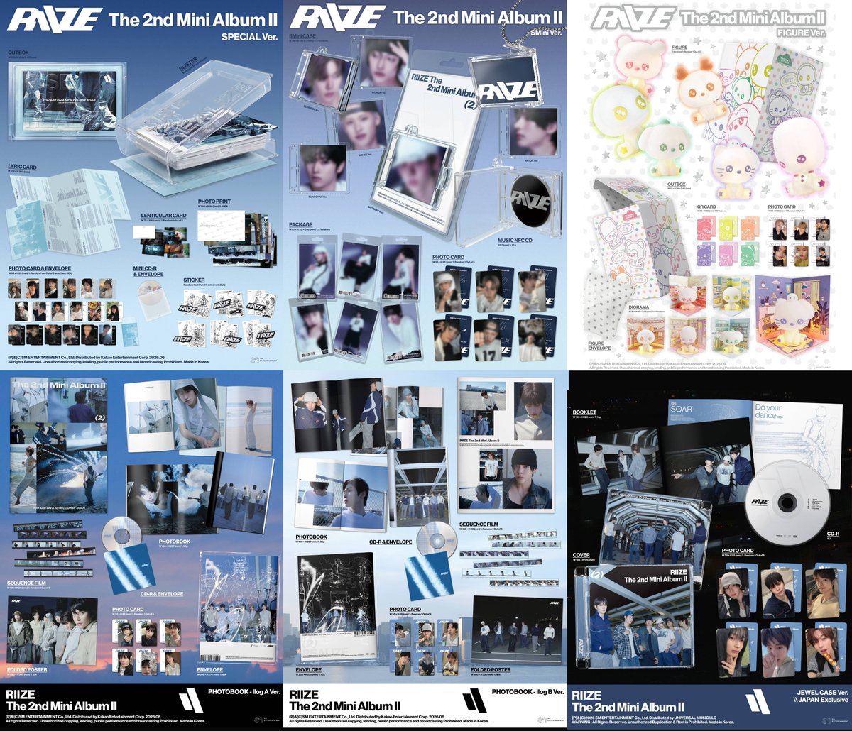 riize_archives's tweet photo. RIIZE 2nd Mini Album ‘II’ Album Details https://t.co/FYWtTFmvQ6