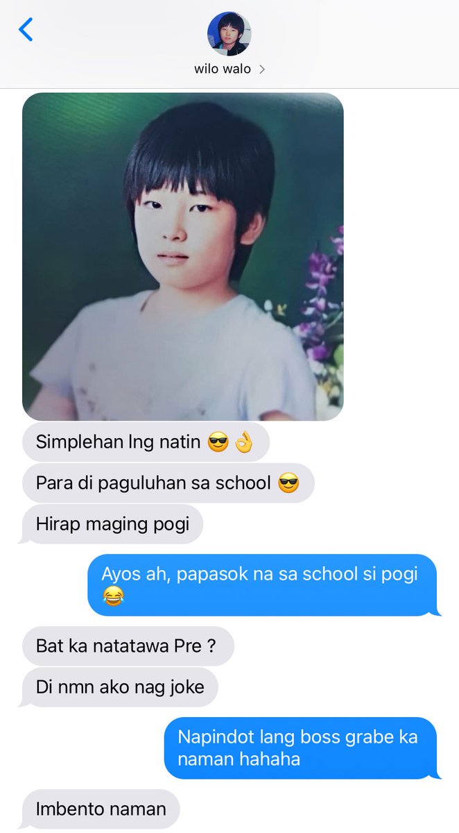 leeujis's tweet photo. back to school na si gagamboy este si wilo at ready na siyang maging mabuting ehemplo sa school nila ❤️ https://t.co/9yUCipOGKi