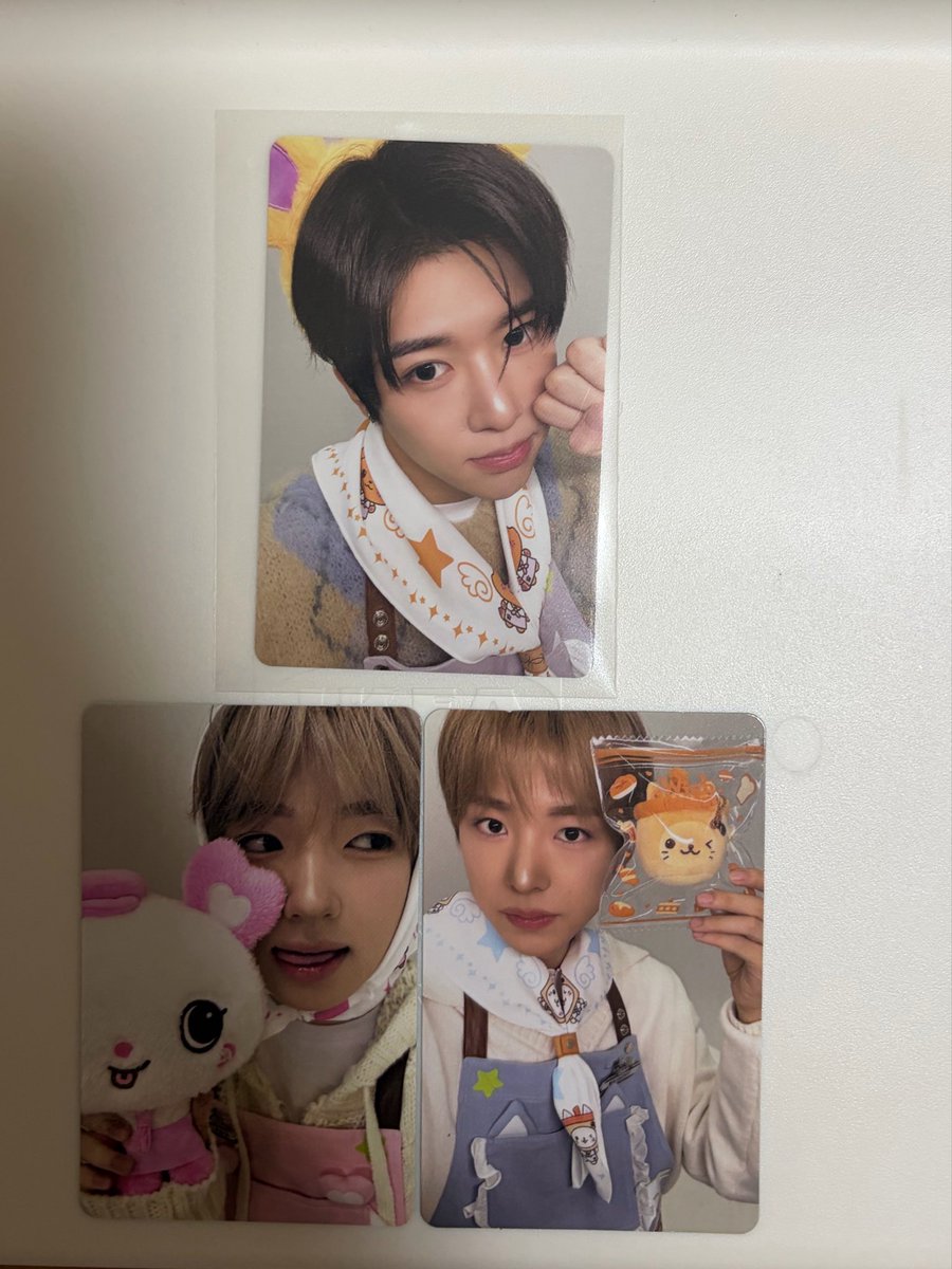IKzZIFO2xBfSaEC's tweet photo. NCT WISH nctwish うぃし ウィシ wish bakery md トレカ 交換

譲  シオン ユウシ サクヤ

求  上段同種リク
      下段同種リク リョウ

リリイベ7/8、ペンミ7/11手渡し希望

 #WISH交換 https://t.co/qcrv5TA5bA