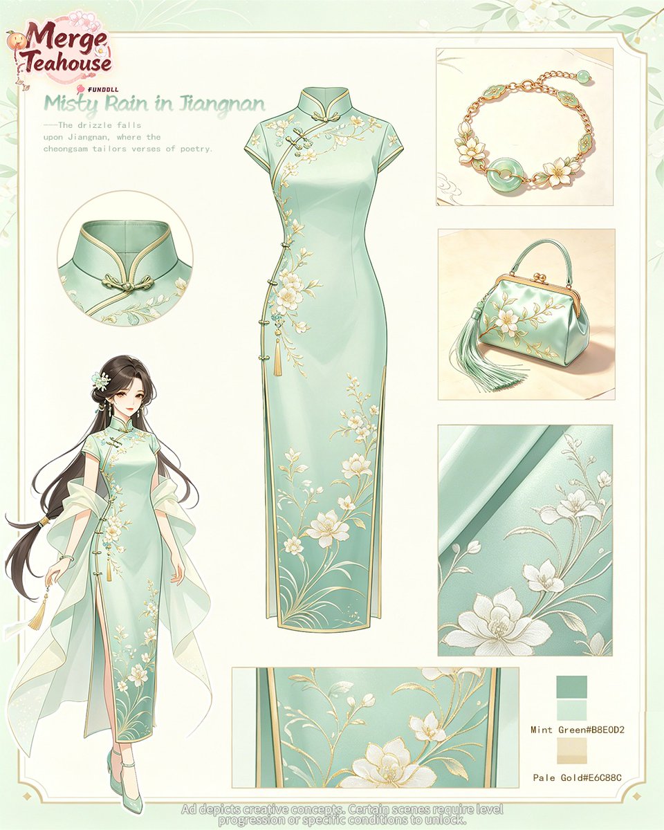 Mergeteaho_en's tweet photo. A wardrobe fit for a queen. Reclaim your glory with stunning ancient art. 💎