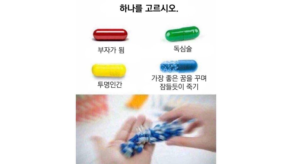 thinkingtree413's tweet photo. 하나만 고른다면? https://t.co/VNNSO1l46m