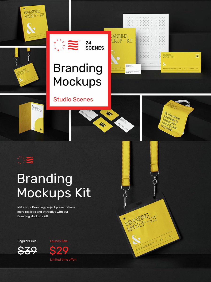 YouWorkForThem's tweet photo. Mr.Mockup's Clean Presentation Scenes  

Mr.Mockup makes professional mockup graphics across packaging, print, devices, signage, and branded environments. 

Explore Now: 
🔗 https://t.co/8yIoxcKeqj https://t.co/r3P0rRaNSc