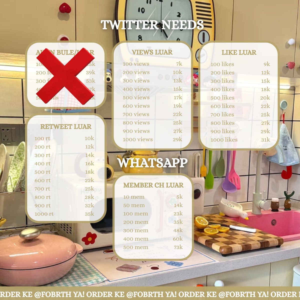 zoruojuro's tweet photo. Konten mu sepi? Mau rame like komen views bahkan followers? Yuk pancing dengan beli jasa follow like komen buat ramein dan bikin algoritma berpihak ke akun kamu‼️

#zonauang trusted boosting socmed wts folls folikom jasa komen reels viewers subscribe yt vote story https://t.co/l9QvjAV196