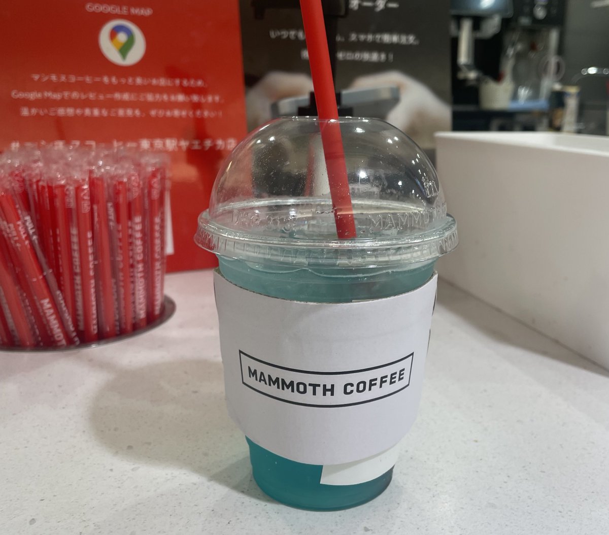 initialf0218's tweet photo. 空いてた🥤💙 https://t.co/RVjlwuXrUK