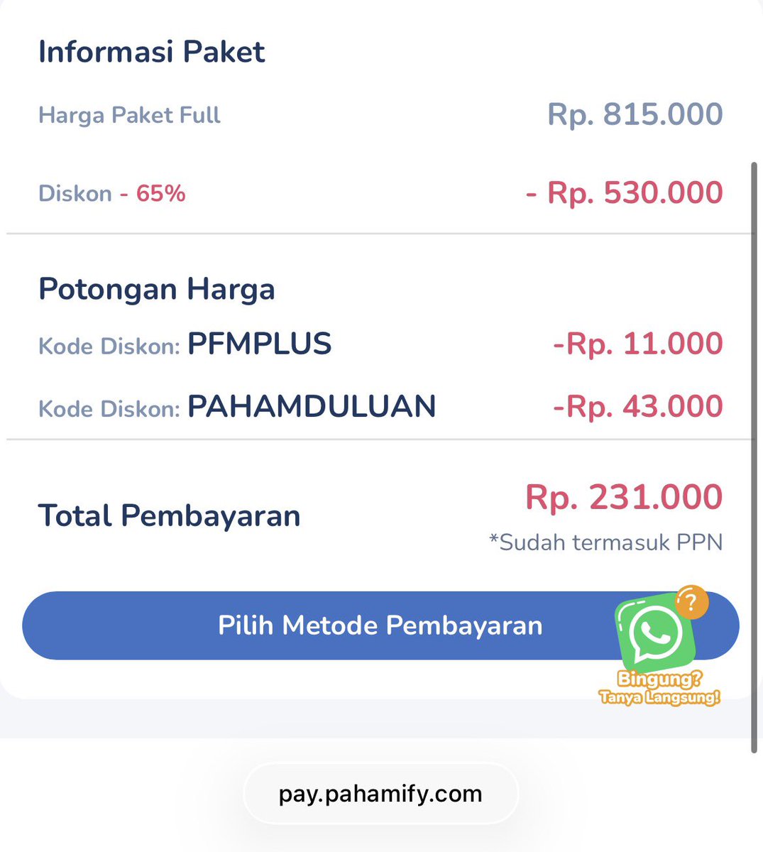 peebsrr's tweet photo. @Respirasif Bisa berlangganan paket prime nya aja kak klo yg utbk itu 500k dan tka 200an dengan pakai kode PFMPLUS https://t.co/CGomJ4lrzy