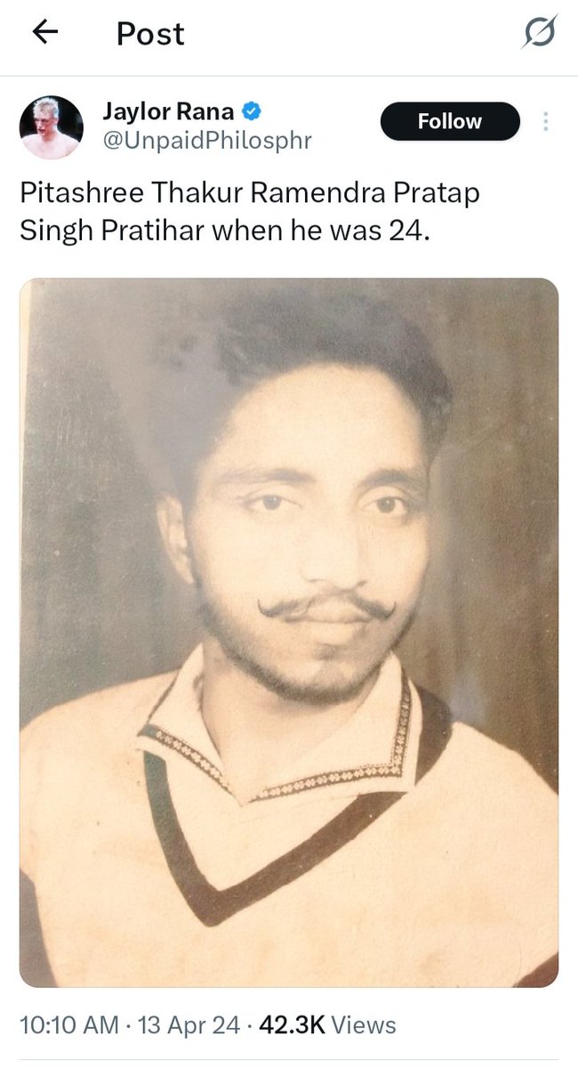 Mythpreneur's tweet photo. @UnpaidPhilosphr @veerarya1001 Bsdk, You are the sperm of this Kurmuda Bhangi himself. 😂👇 https://t.co/iy0crw8Tbq