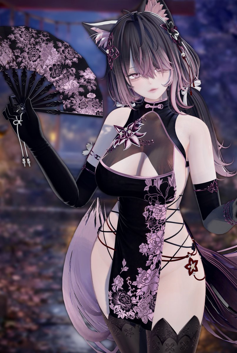 Pogichaaaaaan's tweet photo. 🩷🪭
#EdgeMode_VR
#LUMINA_EX https://t.co/Ng0xA9V4hr