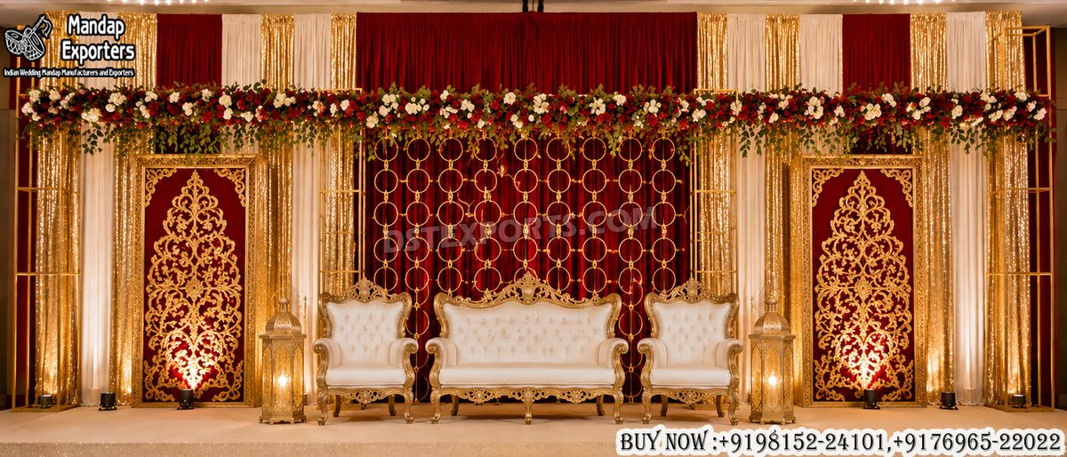 dstexports28's tweet photo. #Elegant #Style #Reception #Stage #Decor #with #Unique #Back #Walls
#Frames #Metalframes #backdropPanels #Customframe #GoldWeddingPanels #luxurystageframe #Decorativeframes #DstExports #Supply #Australia #Sale
📱 +9186753-33339 📷dstexports28@gmail.com https://t.co/sp479CNqHk https://t.co/knvBPESbe2