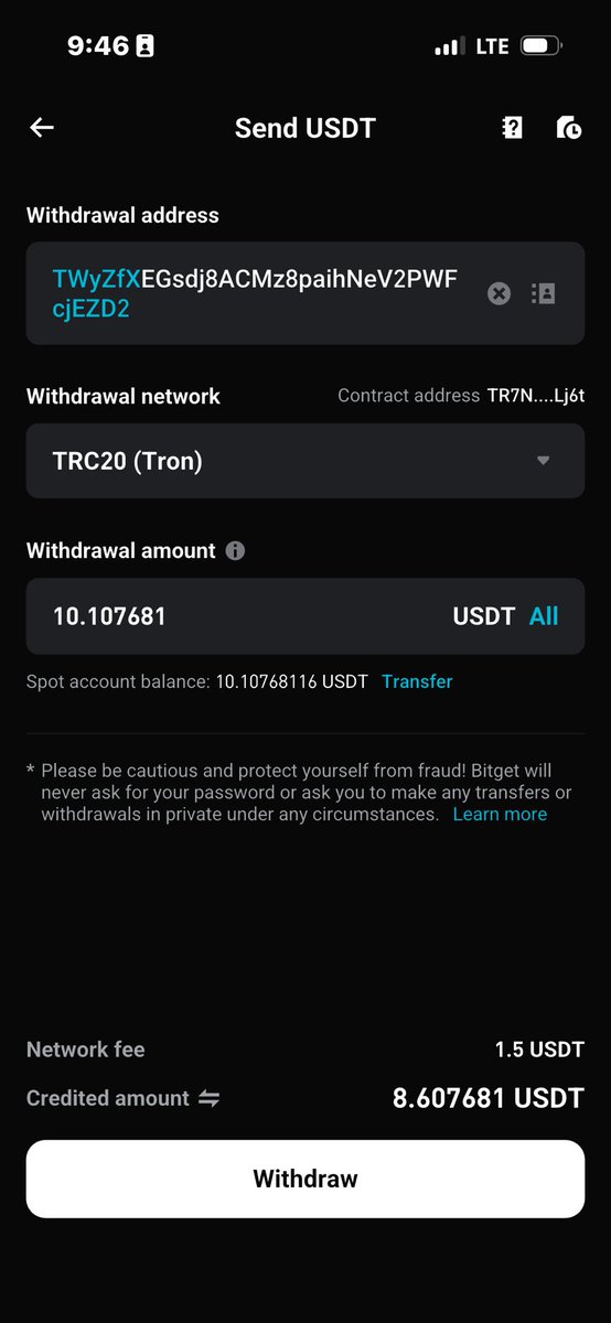 _MasterRich's tweet photo. Omo I’ve been using Tron(TRC20) for my USDT transaction not knowing that the fee is higher😢

Someone tried sending $10 and the fee was $1.5 while BEP20 ( Binance smart chain) is just $0.15🥺🥺🥺

So you people didn’t tell me since, I come Dey waste my small $10 for gas fee😭😭😭 https://t.co/KQiL0KYUVm