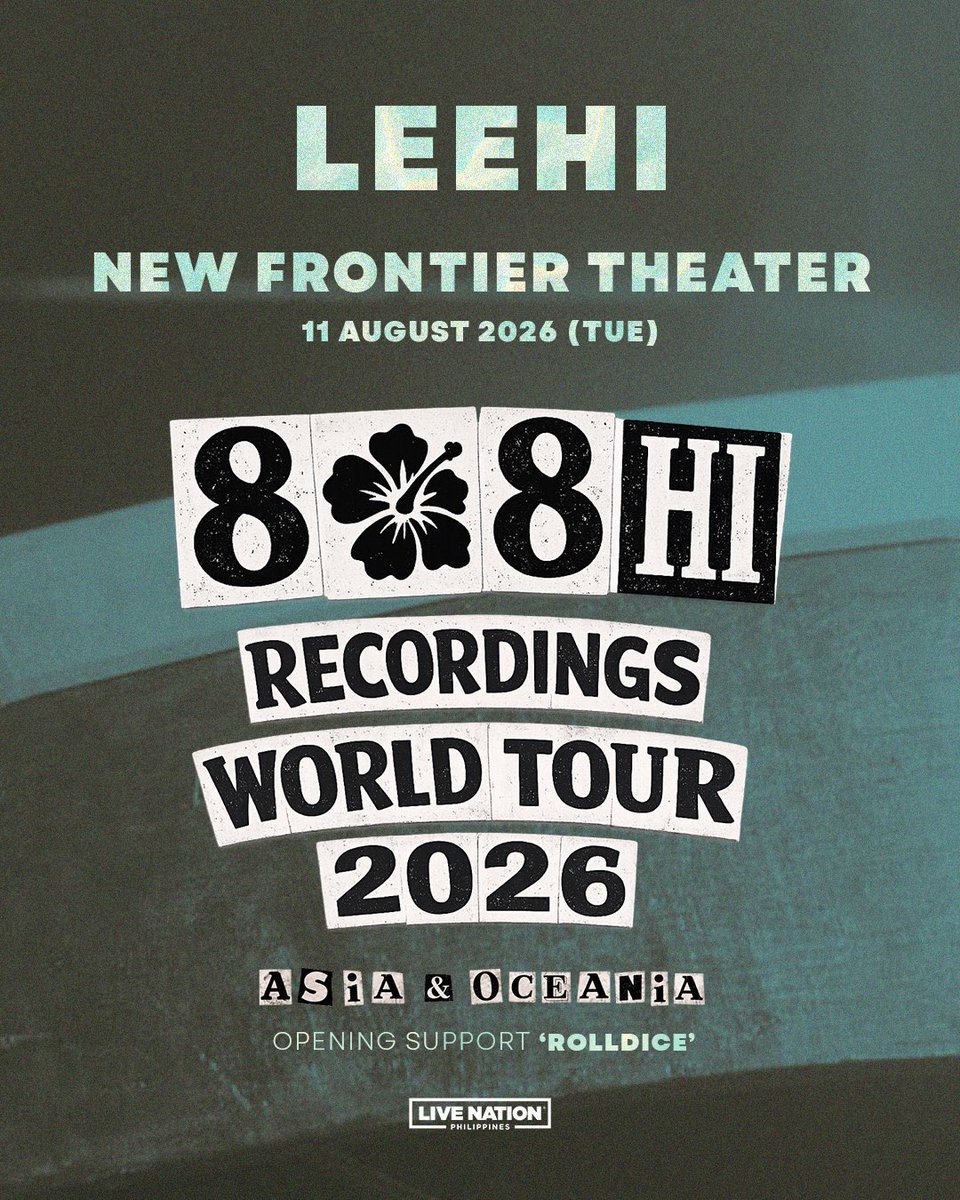 PaperBytez_TA's tweet photo. ⚡OPEN | TICKET ASSISTANCE⚡

LEEHI &amp; 808 HI RECORDINGS WORLD TOUR 2026

⚡Real Time Updates
 🛜 High-internet speed
🎟️Ticket is under your name &amp; account
🤝Can send proof of legitimacy
💯Legit
💌 DM to Reserve

#LeeHiInManila https://t.co/y0yfbUWEY1