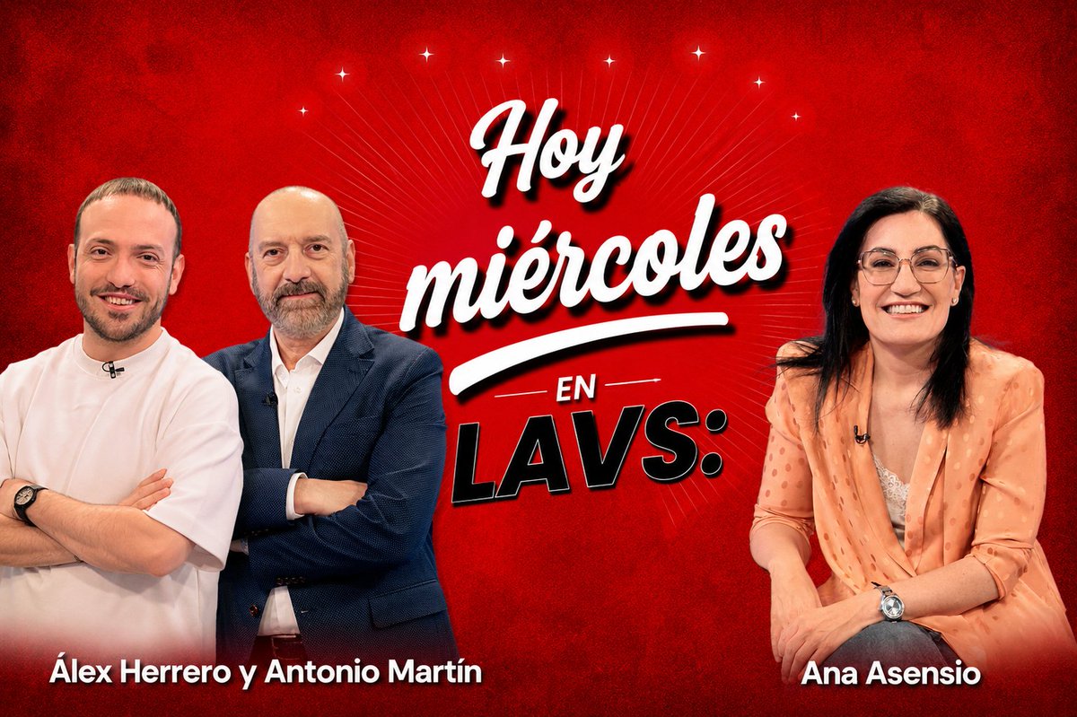 aventurasaber's tweet photo. Hoy miércoles en #LAVS:
🔷 Sección de lengua. Con @AlexvonKarma y Antonio Martín hablamos de lenguaje claro para textos legales y administrativos.
🔶 Y @vidasenpositivo nos presenta su nuevo libro: 'El cerebro necesita abrazos'.
👉 Te esperamos en @la2_tve y @rtveplay. https://t.co/siIajDuvol