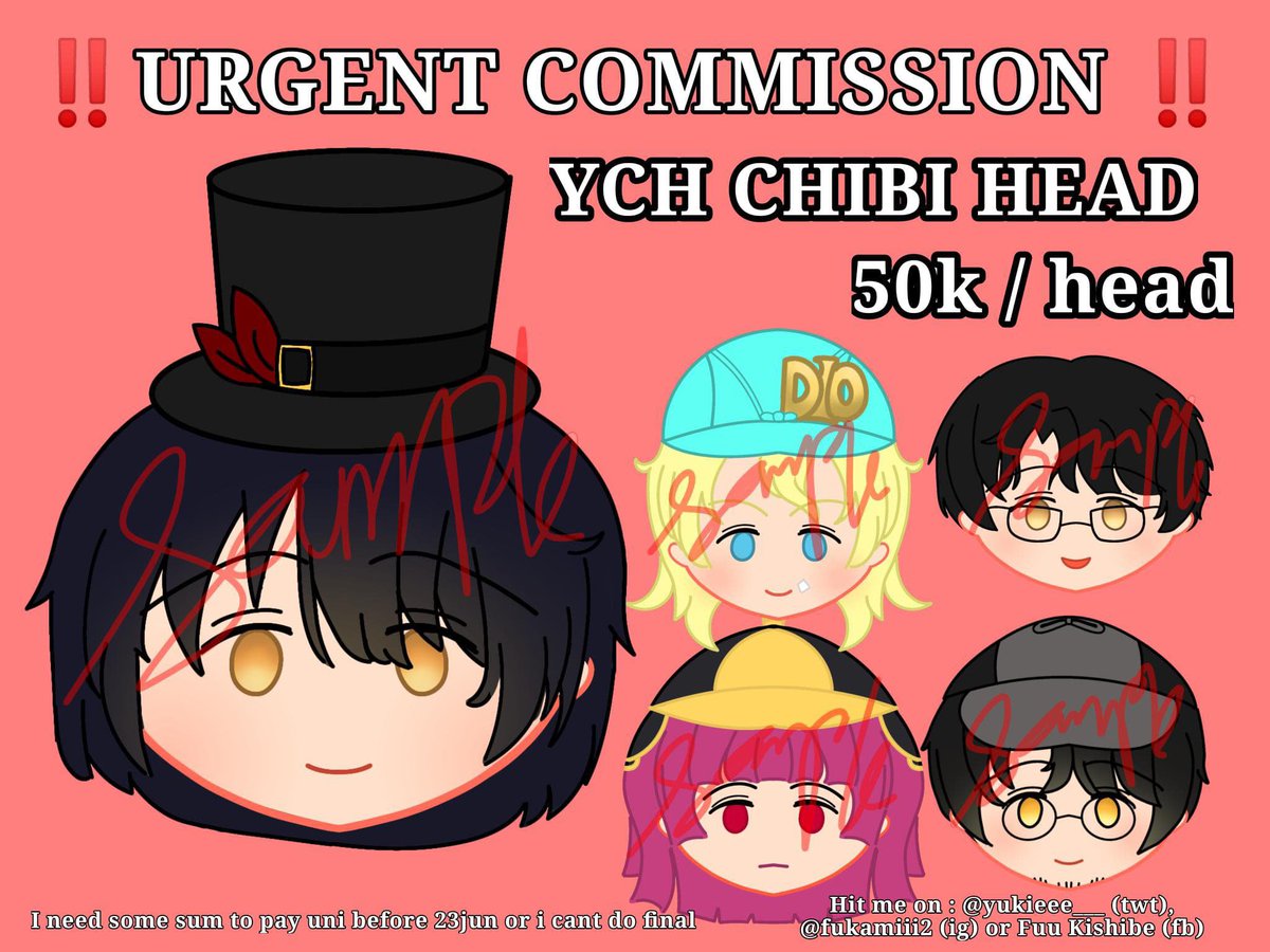 Yukiee__'s tweet photo. Likes and rt's appreciated! 

‼️URGENT COMISSION ‼️ 

I need to pay to uni before 23 or i cant join final huhu

First time opening coms, idk what to do but just dm me for details~ https://t.co/IoxowCBPcj