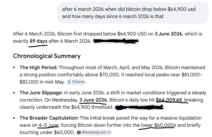 MrHalfTruth's tweet photo. Just as I said. Bitcoin trade goes poof within 90days or to the TEE as they say.
Once again all respect to @MMCrypto 
Still a GOAT to me. But I'm also a different breed. I just live in the shadows. https://t.co/Qh59h9Nr4n