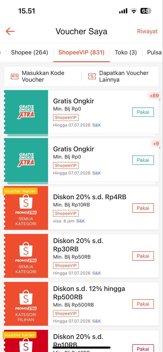 exelygrace's tweet photo. Yang mau boleh dm yaa. Voucher harian masih tersedia
Voucher gratis ongkir &amp; diskon 20%sd 4rb = 500p 
Diskon 20%sd30rb = 3k 
Voucher lainnya? Bisa dm aja ya
#zonauang
#shopeevip
#shopee https://t.co/TArkjl17eE