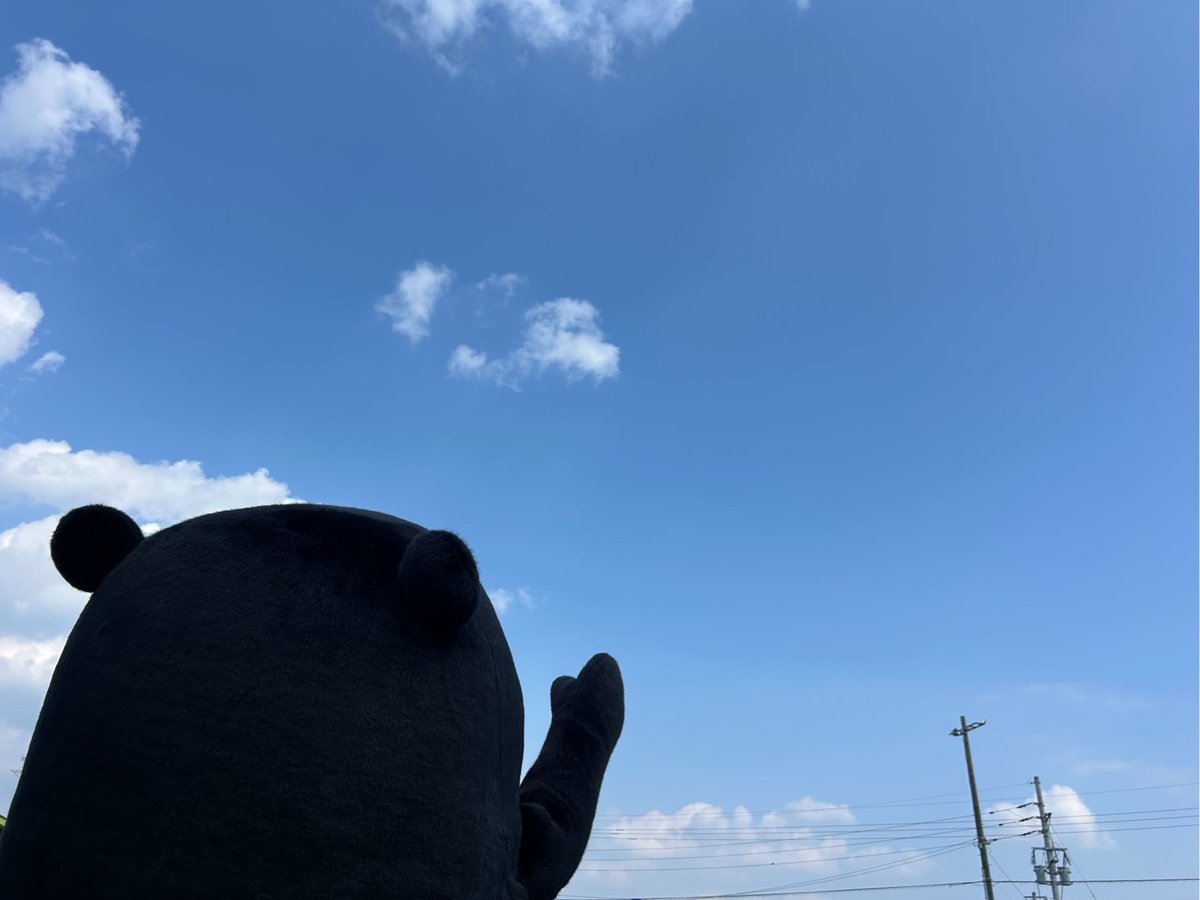 55_kumamon's tweet photo. おはくま〜！よ〜し、行くかモン☆ https://t.co/d05UeMOw0E