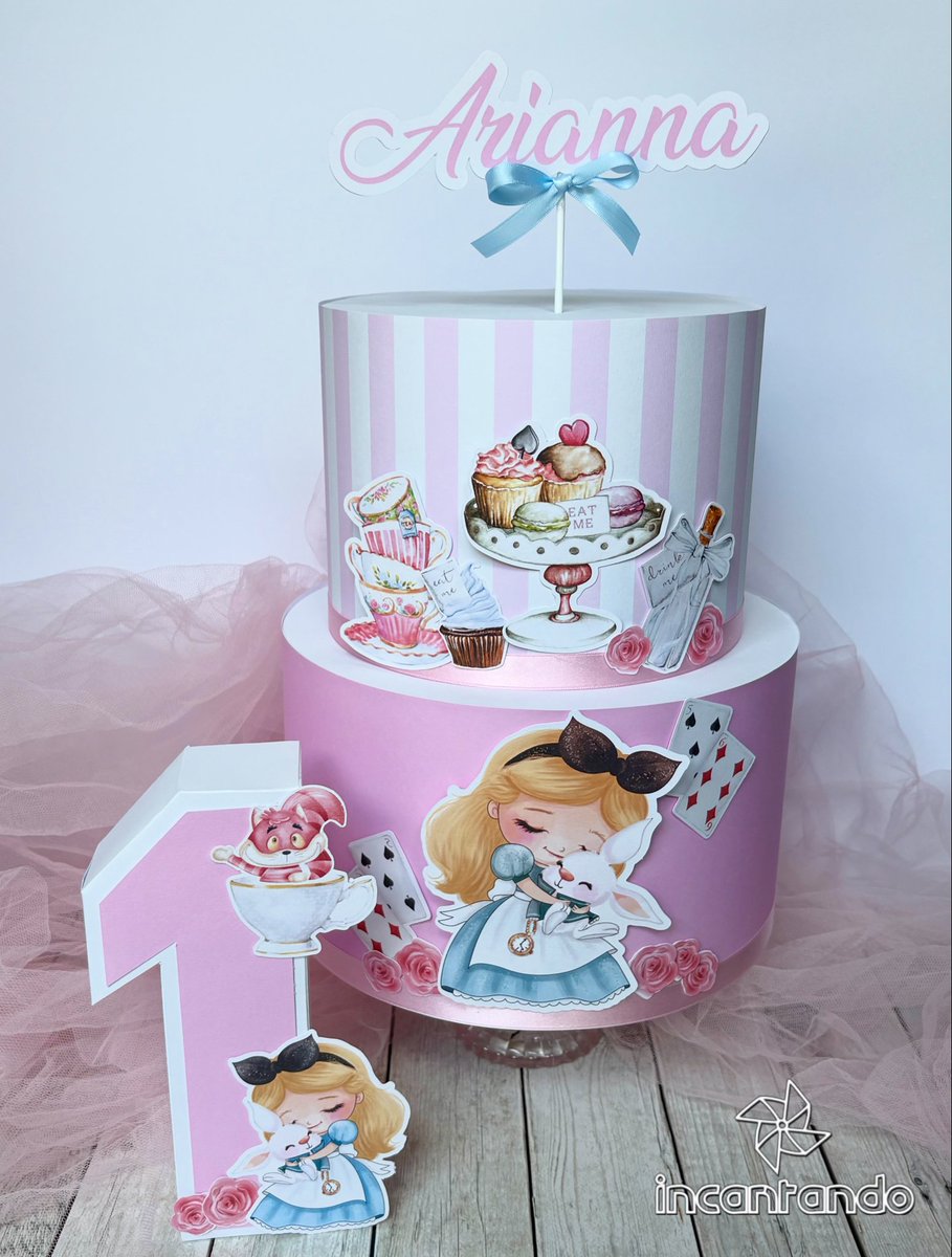 incantando's tweet photo. Per il primo compleanno di Arianna un party kit a tema Alice in Wonderland: torta scenografica e numero 3D!!!

#partykit #tortascenografica #aliceinwonderland #compleannobimba #sweettable https://t.co/VJPpdhP74m