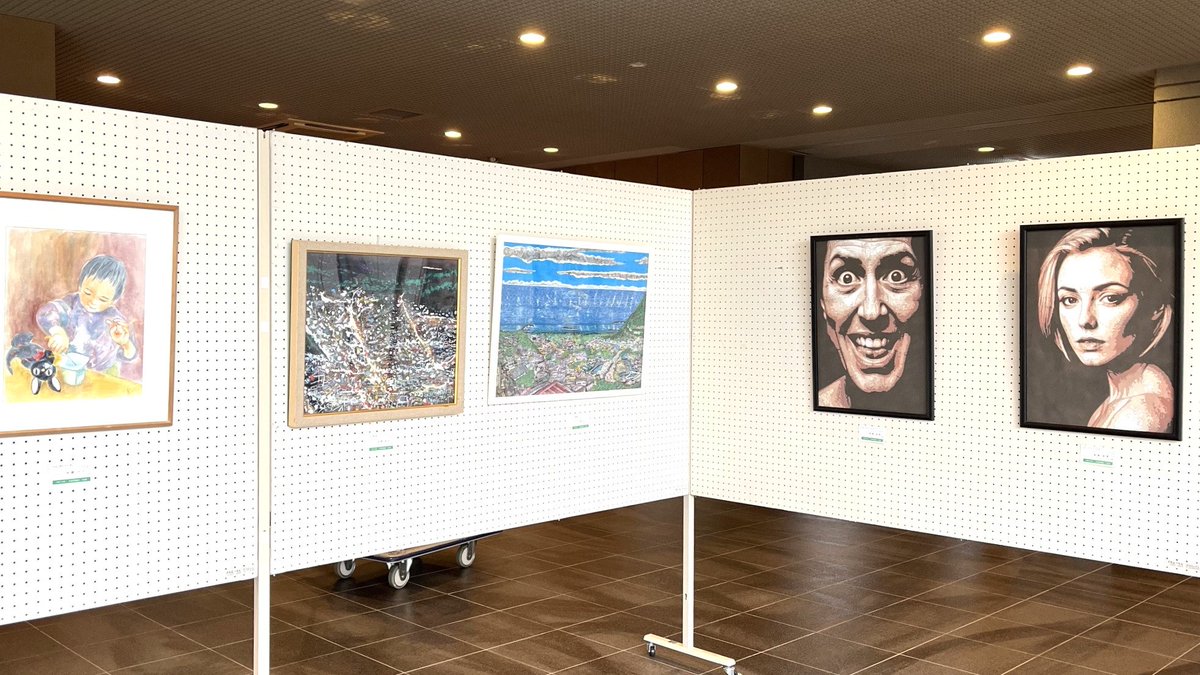 date_culture's tweet photo. 『伊達美術協会小品展』
本日最終日！
お早めにお越しくださいね～🎨

#北海道伊達市
#カルチャーセンター
#美術協会
#作品展 https://t.co/AKey38duUM