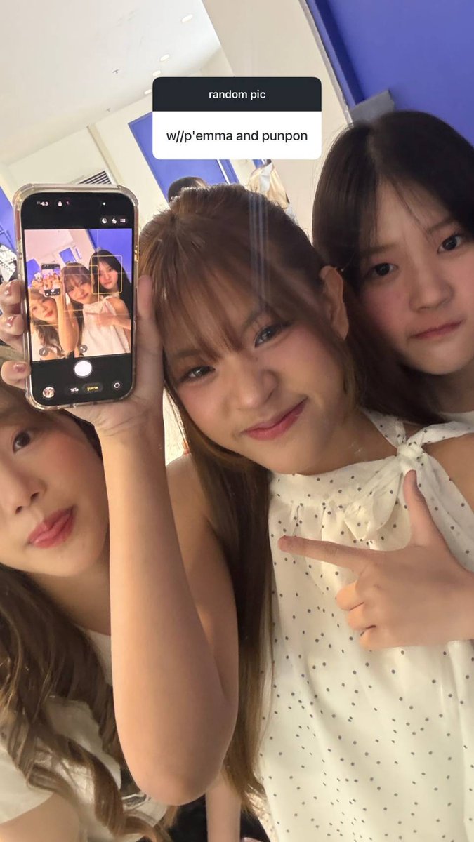 EmmaOfficialFC's tweet photo. 『 🐈‍⬛ 』 #ShenaeCGM48  ❀ 𝚙𝚘𝚜𝚝 ❀ 
" random pic "
W//p'Emma [ #EmmaCGM48 ] and punpon [ #PunponCGM48 ]

#CGM48 https://t.co/JjAraRhCTS