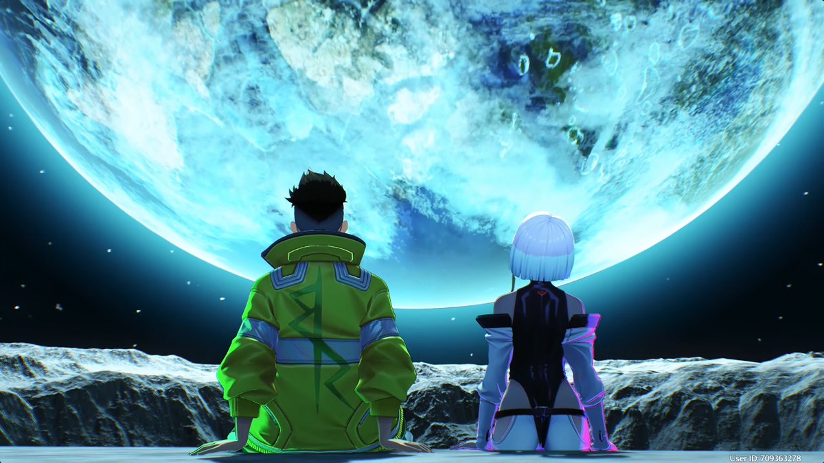 _Aemeath_'s tweet photo. THIS IS THE GREATEST GACHA GAME COLLAB IN HISTORY

I get why the producers and the VA was promoting it 
The story was SO GOOD that if it was cannon no one would even complain.  kuro was really faithful to the source material and it show in the animation,  music, etc.  And made me cry my eyes out

All I have to say is Great job @Wuthering_Waves and @edgerunners Team  

#WutheringWaves #Edgerunners #WutheringWavesxEdgerunners