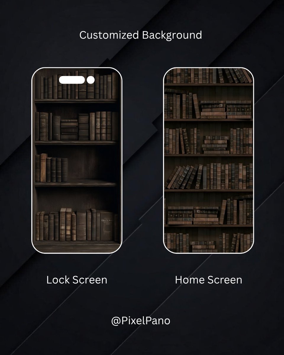 PixelPano's tweet photo. “Books - Background” 
Save in 4K — tap &amp; hold ↓
#phonewallpaper #wallpaper #PixelPano https://t.co/Aymw2xEq6I