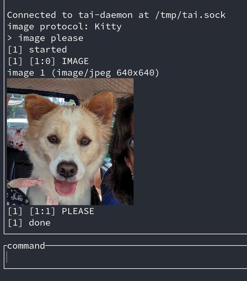 jbrown_acuity's tweet photo. Added image support to the AI agent I'm developing in Rust. https://t.co/ZUBA47Kc90