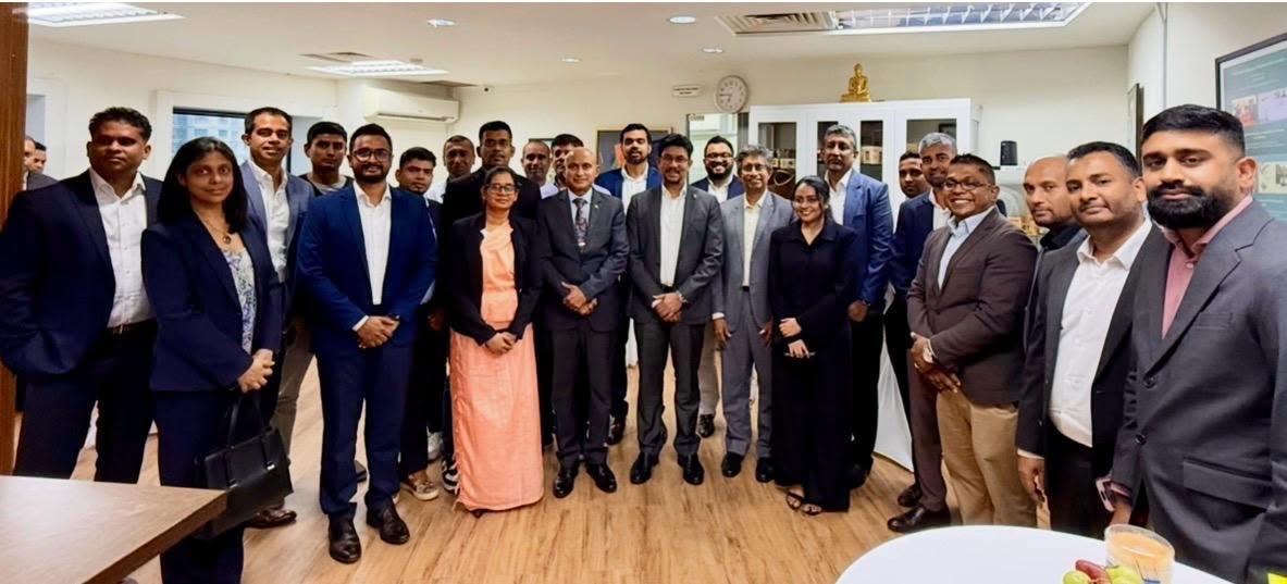 ErangaWeraratne's tweet photo. Productive discussions with the Sri Lanka–Singapore Innovation &amp; Technology Council (SSITC) at #ATxSG2026 on cybersecurity, data centers, capacity building, and partnerships to advance Sri Lanka’s digital transformation. 🇱🇰🇸🇬

 #DigitalSriLanka #Innovation #TechCollaboration https://t.co/39foZNBAl3