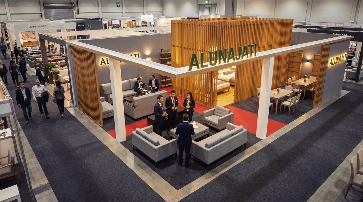 HODesign_co's tweet photo. Exhibition booth designed by us for Alunajati Sdn. Bhd. at Malaysian International Furniture Fair (MIFF).

https://t.co/NgZVRHa9A4

#alunajati #miff #malaysianinternationalfurniturefair #hodesignco #hodesignconsultancy #hodesignarchitect #hodesign #exhibitionboothdesign https://t.co/sDGBa1o6qV