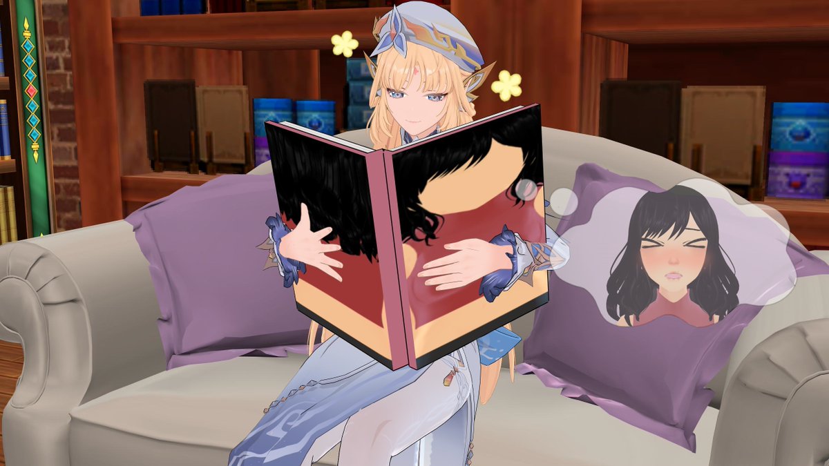 P4psPaps's tweet photo. The little mischiefs of a witch who enjoys learning new things through her “quirky” methods....
Gift for @dearestcherry3 
#状態変化 #物品化 https://t.co/9SThRENclz