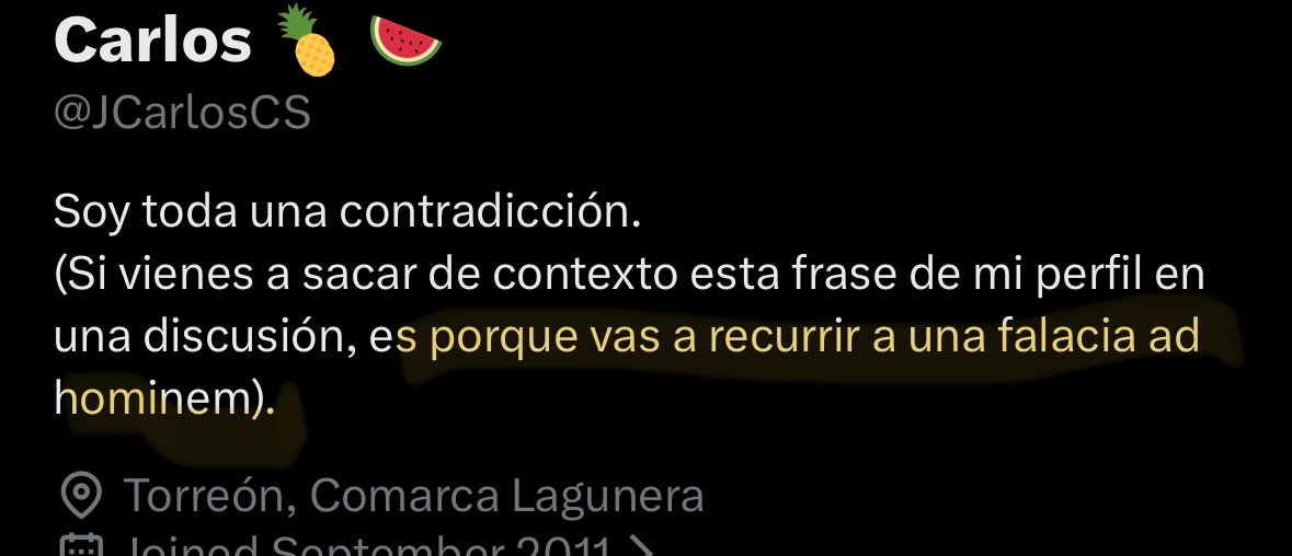 diazwatch's tweet photo. @JCarlosCS @AridoAmSubstack Que ironía haha y obviamente ni cuenta te das que tú eres el que queda como retrasado. https://t.co/FX9nbxtkYm