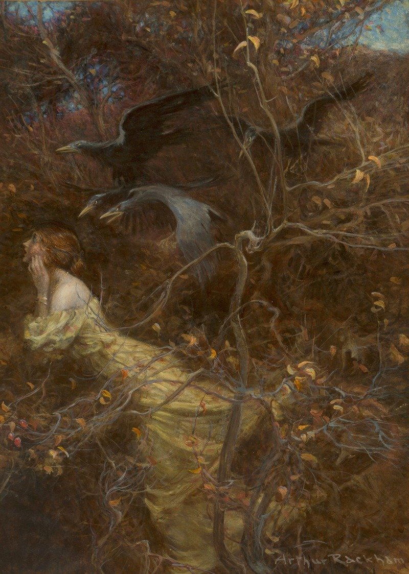 The Haunted Wood (1913),Arthur Rackham