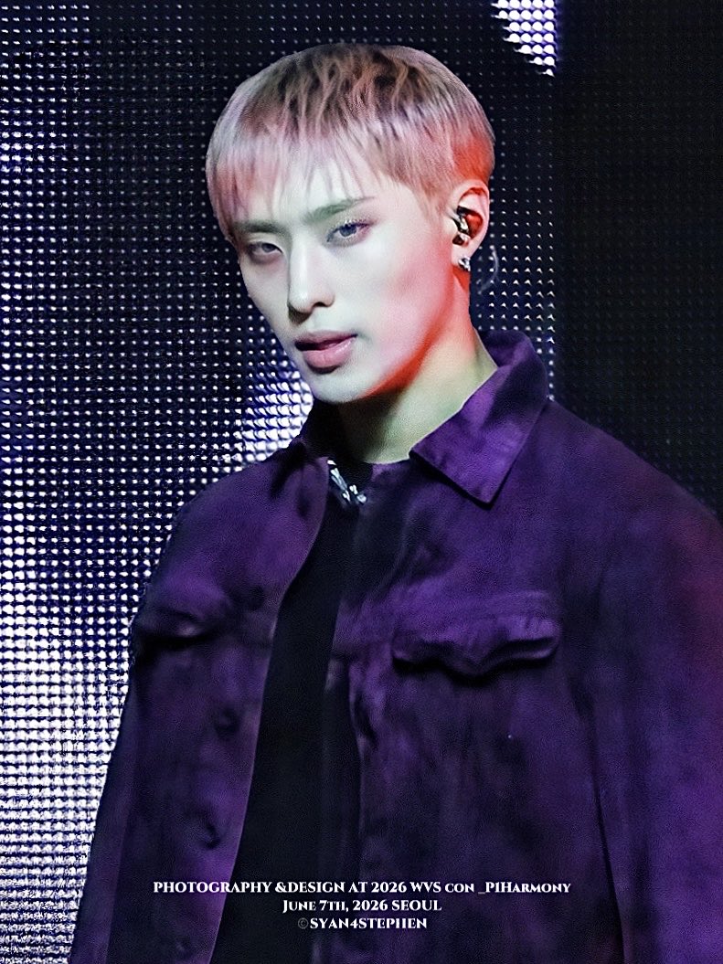 Syan4Stephen's tweet photo. 260607 WVS CON
이친구 떠올리네
#기호 #KEEHO #피원하모니 #p1harmony https://t.co/BUHMZFkGII