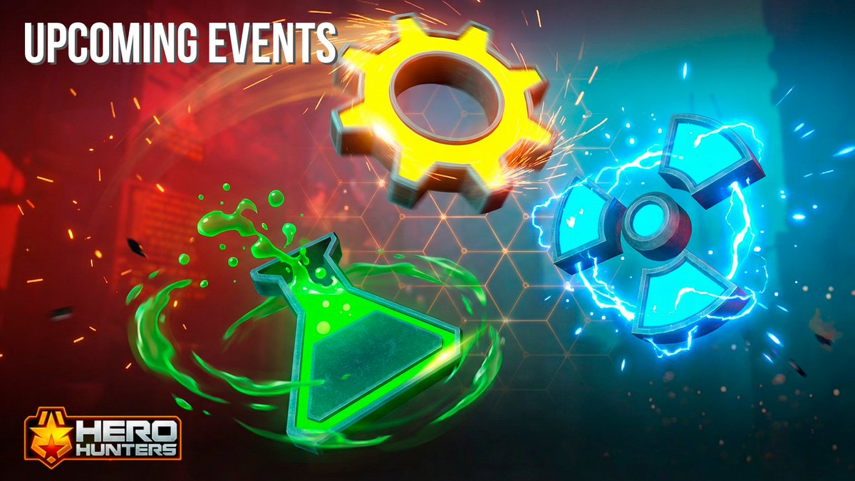HeroHuntersGame's tweet photo. Hello Hunters! Let's take a look at this week's events! https://t.co/CRHjqH9rql https://t.co/4LnNQy8l1f