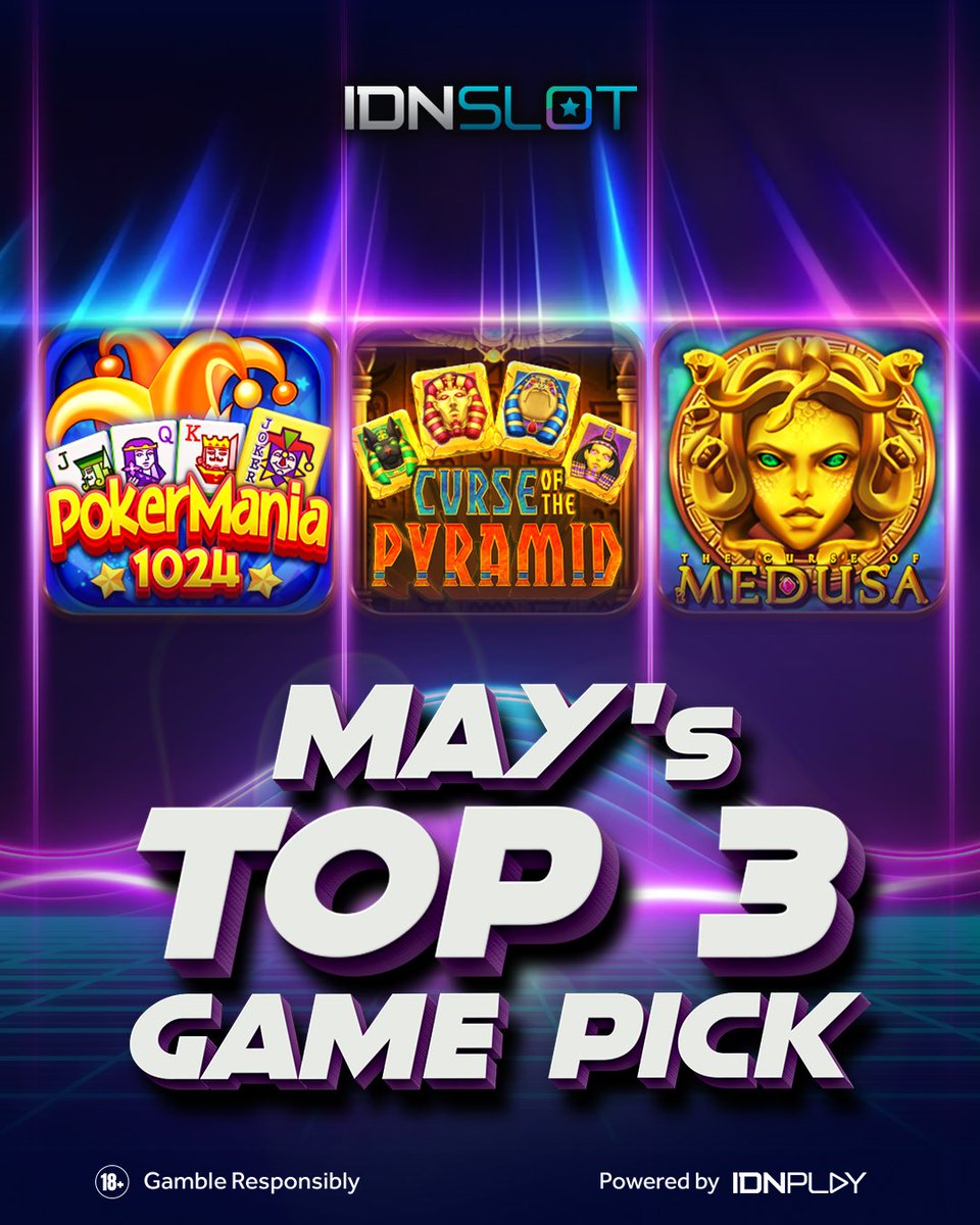 OfficialIDNPlay's tweet photo. 🏆 Top 3 Game Picks of May Are Here!

The fan favorites, the crowd-pleasers, and the games that kept us coming back for more. Which one’s your? https://t.co/XMuIuB92zF