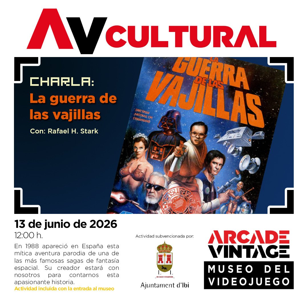Arcade_Vintage's tweet photo. Atención, rebeldes de la Fuerza de Jonson

Este sábado nos visita Rafael Hernández Stark, creador de la legendaria La Guerra de las Vajillas. Humor galáctico, anécdotas y secretos de una aventura que cambió la galaxia... y los fregaderos https://t.co/5wRKUIxycE
