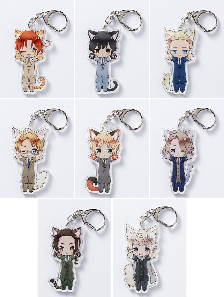 hetariagoods's tweet photo. アニメイトオンラインで予約開始！

ヘタリアWorld★Stars のび猫アクリルキーホルダー 【再販】

https://t.co/mUL0rSVixg https://t.co/2QMzJ2qLLW