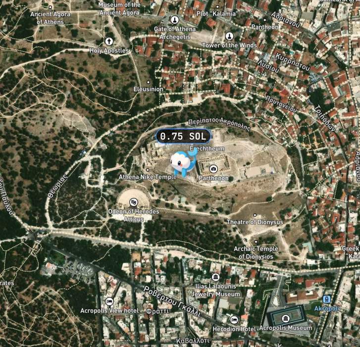 PumpGoGame's tweet photo. 2 Legendary creatures just unlocked 👑

🇬🇷 Acropolis, Athens - 0.75 SOL
🟣 Legendary drop
https://t.co/xQS9loLCGS

🇮🇳 Taj Mahal, Agra - 0.75 SOL
🟣 Legendary drop
https://t.co/T3JxD7Eq7y

Travel there. Record proof. Submit. Get paid.

First valid submission wins each bounty. Powered by @pumpfun GO.