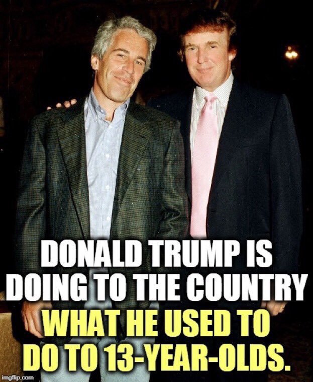 Kelly101366's tweet photo. @DetroitC13531 @HunterBiden He's wackey? from a guy who worships  a CONVICTED RAPIST and known pedophile. Who was named by the 13 year old victim, &amp; who also said he would date his own daughter, while bragging about her breast size. In a interview. 
So you seem like the wackey one. Or are you like Trump? https://t.co/48XtKu9yjv
