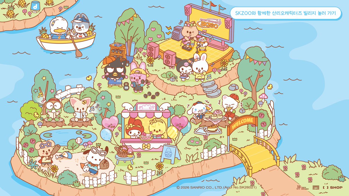 the_FANSSHOP's tweet photo. SKZOO X SANRIO CHARACTERS

산리오캐릭터즈 빌리지에서 펼쳐질 이야기,
지금 확인해 보세요 👀✨
https://t.co/kizQIvmRCB

#StrayKids #스트레이키즈
#SKZOO #스키주
#산리오 #산리오캐릭터즈 #sanrio
#FANS_SHOP #팬즈샵
#YouMakeStrayKidsStay https://t.co/tsWX94EIWr