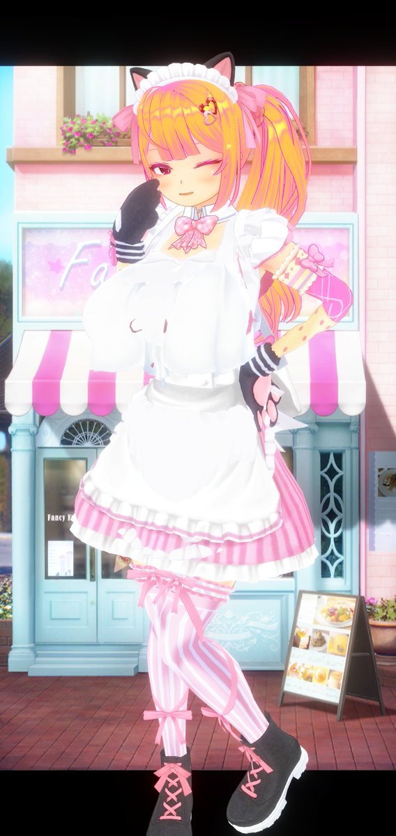Houri_kiageha's tweet photo. #カスタムキャスト 
#きゃすらじ匠のギャルメイドコーデ 
ぎゃるめいどってなんだ〜？ https://t.co/59UMhb6HFi