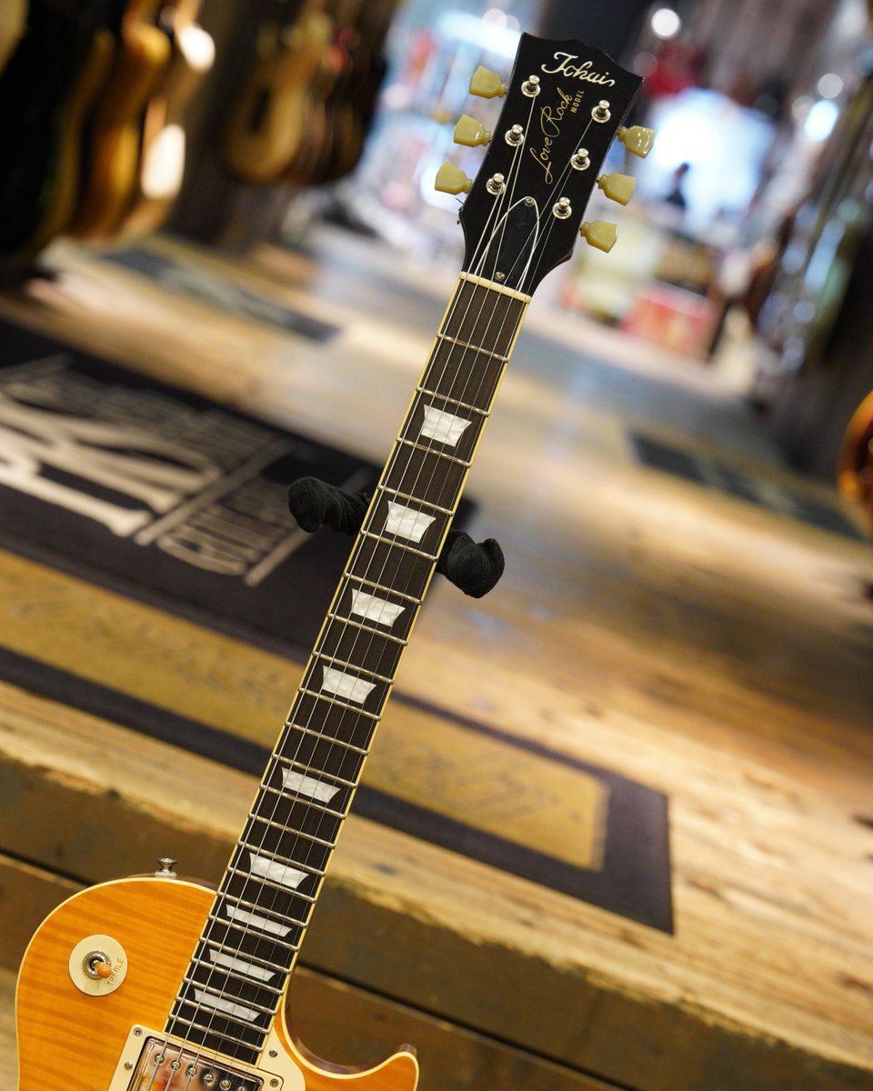 中古新入荷🔥 Tokai LS115F Honey Burst 熟練クラフトマンにより制作