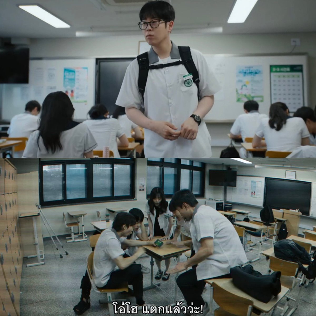 pla_mako's tweet photo. Ep.นี้ คล้ายๆกับเคสในเรื่อง Taxi Driver 3 Ep.1 - 2 เลย นักเรียนโดนหลอกให้เล่นการพนันในรูปแบบเกม
#TeachYouaLesson
#TeachYouaLessonEp7
#อย่างนี้ต้องโดนสั่งสอน
#참교육 https://t.co/6lJFcF2bb6