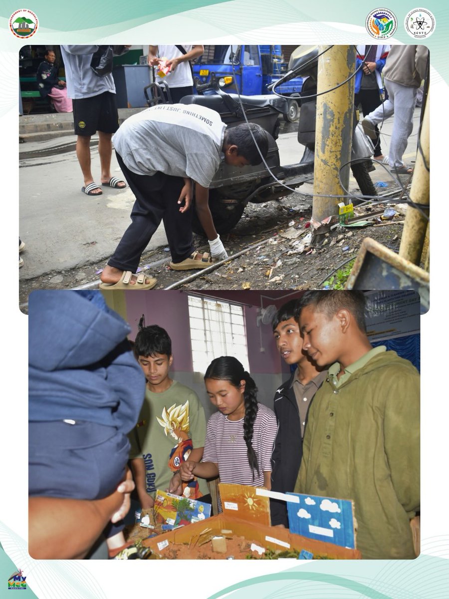 eiacpshillong's tweet photo. An Awareness &amp; Cleaning Drive cum Tree Plantation Programme was organized by the EIACP Programme Centre (PC-Hub),SCSTE, Meghalaya, on 6 June 2026 at St Peter’s Secondary School, Madanriting, in observance of World Environment Day 2026. https://t.co/7tHFwGQEXk