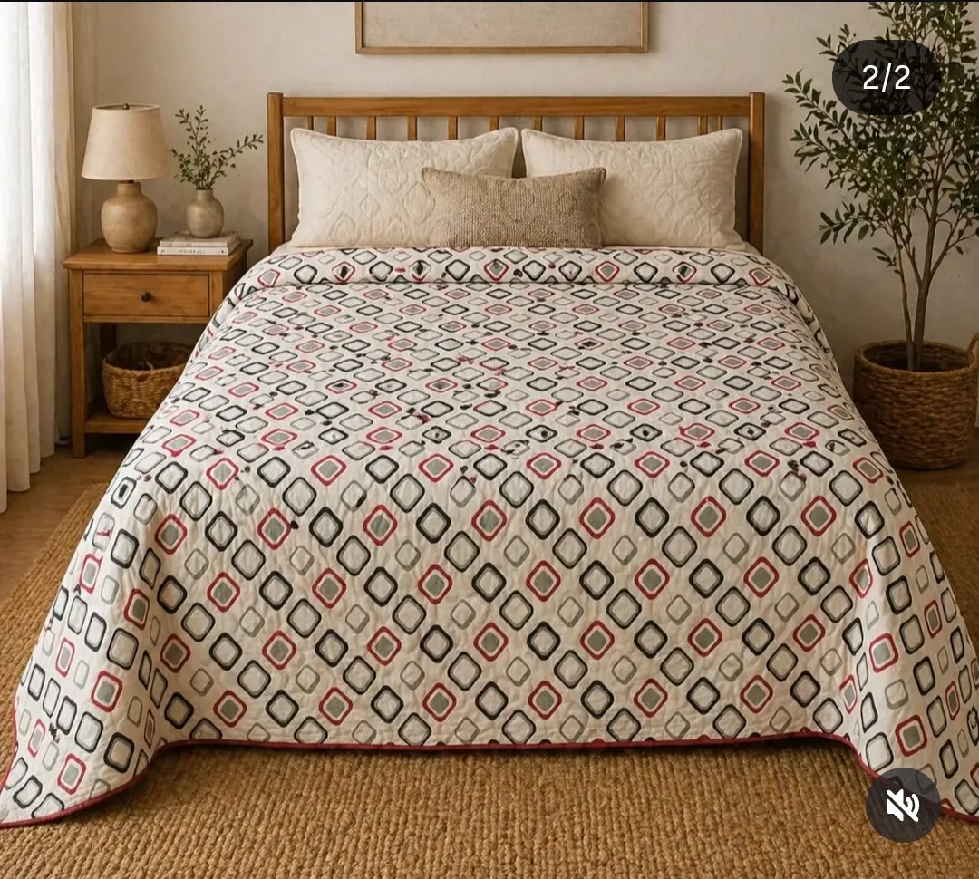 BlrQuilt's tweet photo. 🧵✨ Custom-made quilt crafted with soft floral patchwork and timeless charm. A perfect blend of comfort, warmth, and handmade elegance.
📱 WhatsApp: +91 96067 58282
#CustomQuilt #HandmadeQuilt #PatchworkQuilt #QuiltStudio #CozyHome #MadeWithLove #HomeDecor #Quilting https://t.co/QWtRt6IwQC