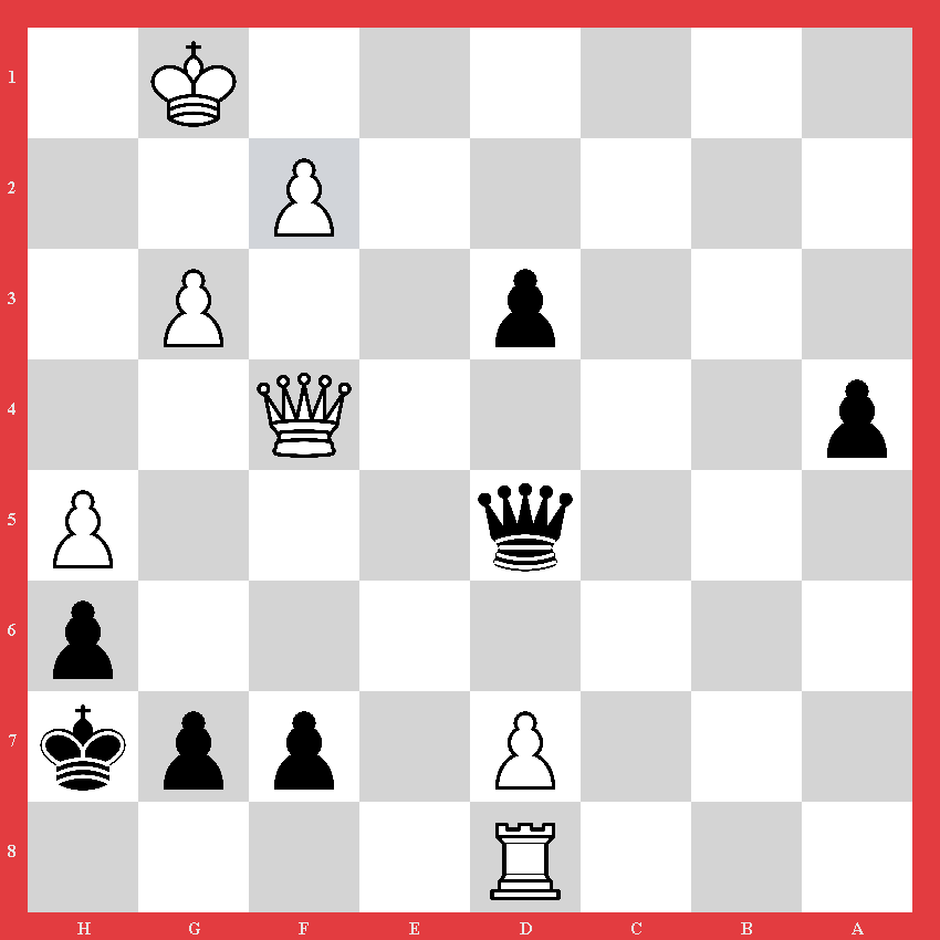 SchachschuleH's tweet photo. Grandelius, N. (2672) - Caruana, F. (2792)
Eure Schachaufgabe des Tages für Fortgeschrittene: Wie gewinnt Schwarz forciert?
https://t.co/aA7YaLRS6l #Schach #schachlernen #schachaufgaben #onlinetraining #schachverbessern #Schachschule #Hamburg #Eilbek #chessmoves #boardgames https://t.co/MmqshcsjH9