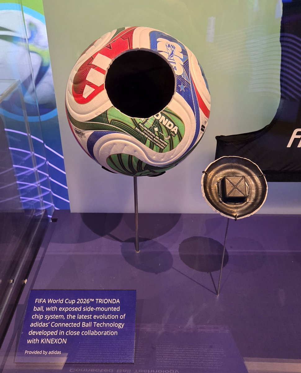 Mehr520's tweet photo. A 90‑minute match is just the surface. Behind every game is a massive world of tech, people, and preparation. From pre‑game to post‑game, it’s a whole ecosystem.
Got a glimpse of that at the FIFA Museum in Vancouver, just days before FWC2026. ⚽️
#FWC2026 #ScienceWord #Vancouver https://t.co/ORuQzWhk9b