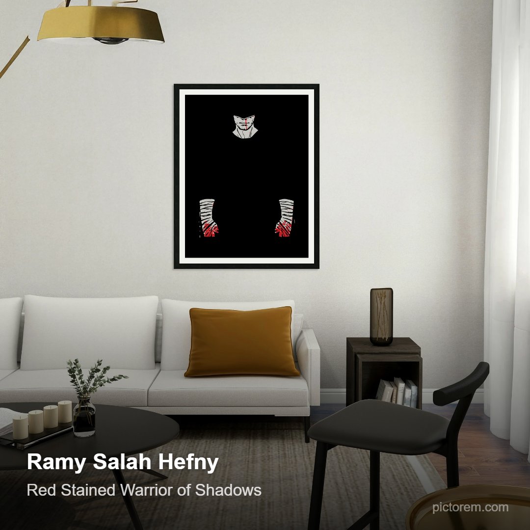 RamyHefny's tweet photo. Unleash the power of the "Red Stained Warrior Of Shadows" by Ramy Salah Hefny in your space. #FineArtPrint #WarriorArt Get yours: https://t.co/FnJr7XBKaQ https://t.co/MZe2l7aO3W