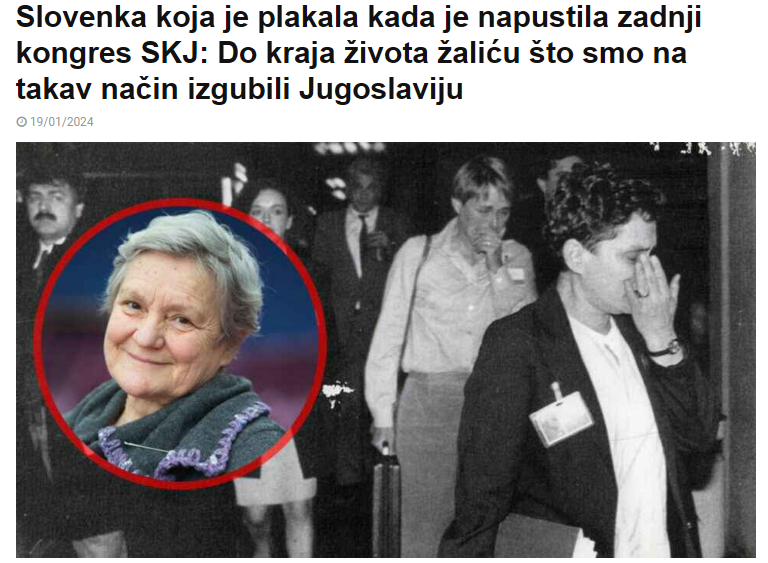 sprehajalec100's tweet photo. Sonja Lokar se bori naprej. Predaja ne dolazi u obzir! Po potoku solza za izgubljeno Jugovino nekoč, hoče obdržati vsaj malo Jugovino. https://t.co/svEHahDbp8
