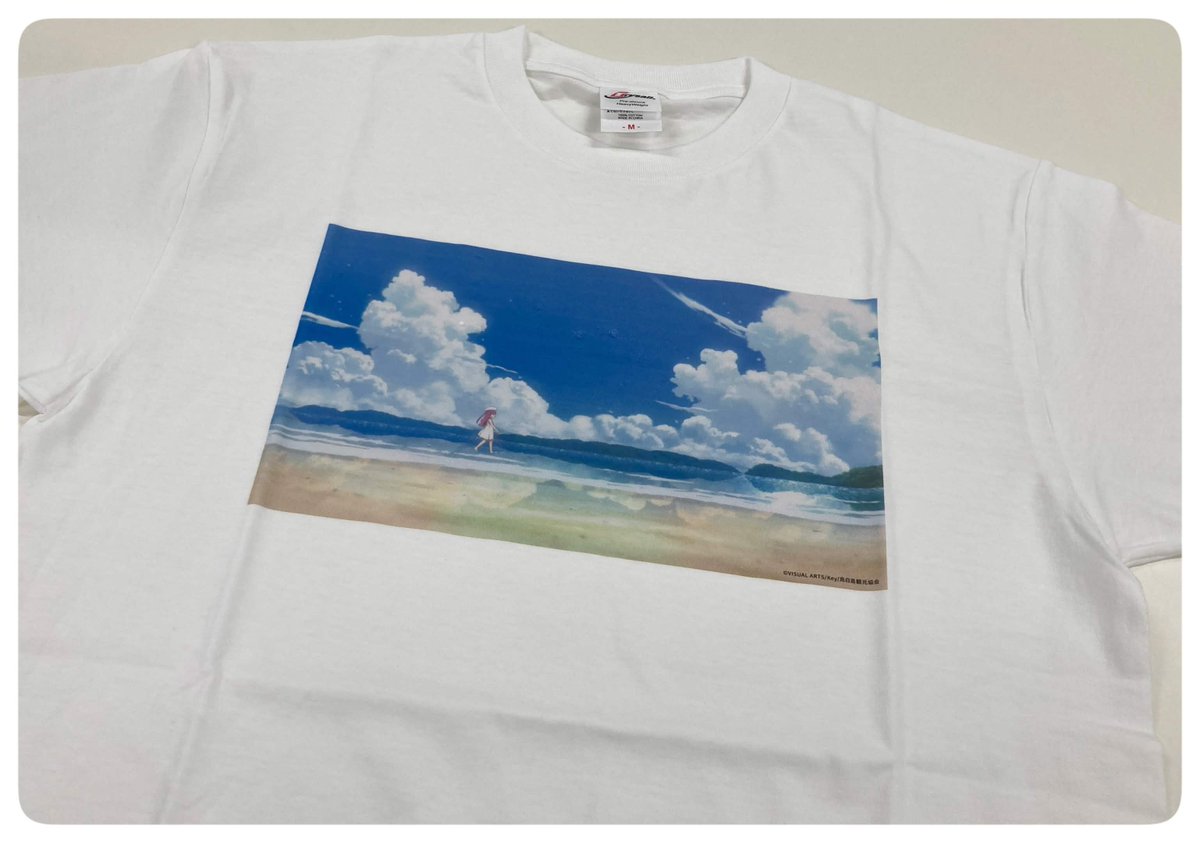 feel_feel's tweet photo. クリーク・アンド・リバー社(@Atfes_portal)さんより『Summer Pockets』グッズのサンプルを色々と頂きました。
「木製キャラスタンド」全5種
「Tシャツ」全2種
#サマポケ #SummerPockets #samapoke #サマポケアニメ https://t.co/wUfMnBFbej