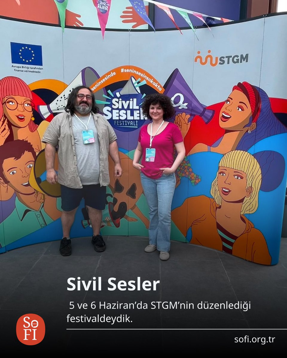 sofidernek's tweet photo. 🍃 STGM tarafından Ankara’da düzenlenen 8. Sivil Sesler Festivali’ne katıldık.

Festival boyunca farklı alanlardan hak savunucuları deneyimlerini paylaşırken yeni iş birliği ve dayanışma imkânları da konuşuldu.

STGM ekibine ve katk�� sunan herkese teşekkür ederiz. 🤍 https://t.co/tYal8xY72m