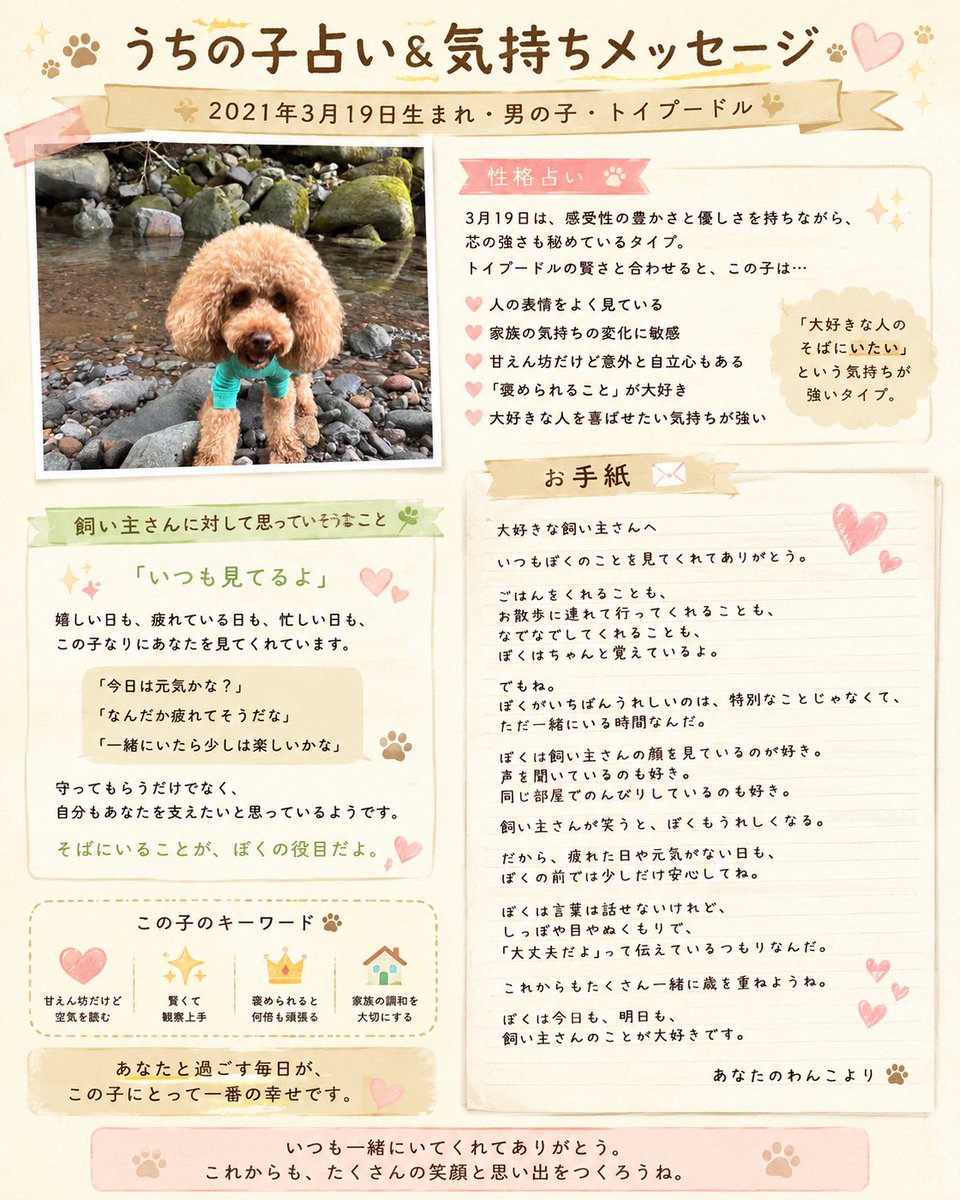 soraandcoco2's tweet photo. 流行りのお手紙
#トイプードル https://t.co/PV6UcgBz9O